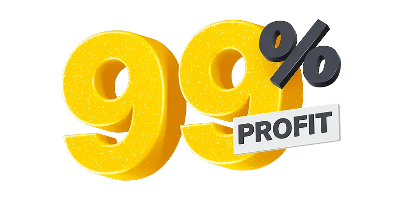 99% profit
